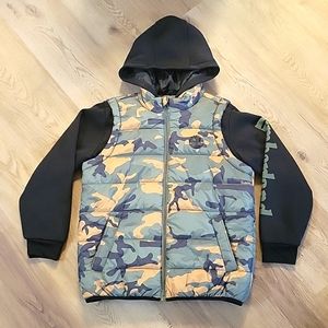 Timberland camo youth jacket